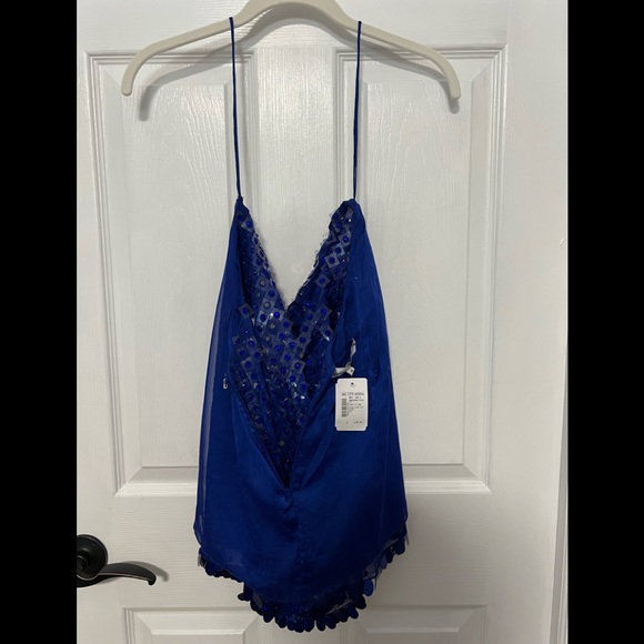 NWT $1290 Raisa Vanessa
Sequin Halter Minidress - Picture 13 of 16